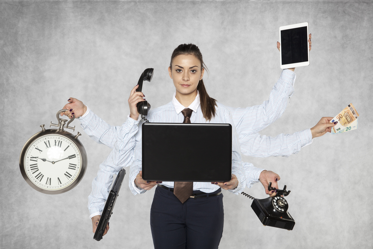 Pekerjaan yang harus multitasking